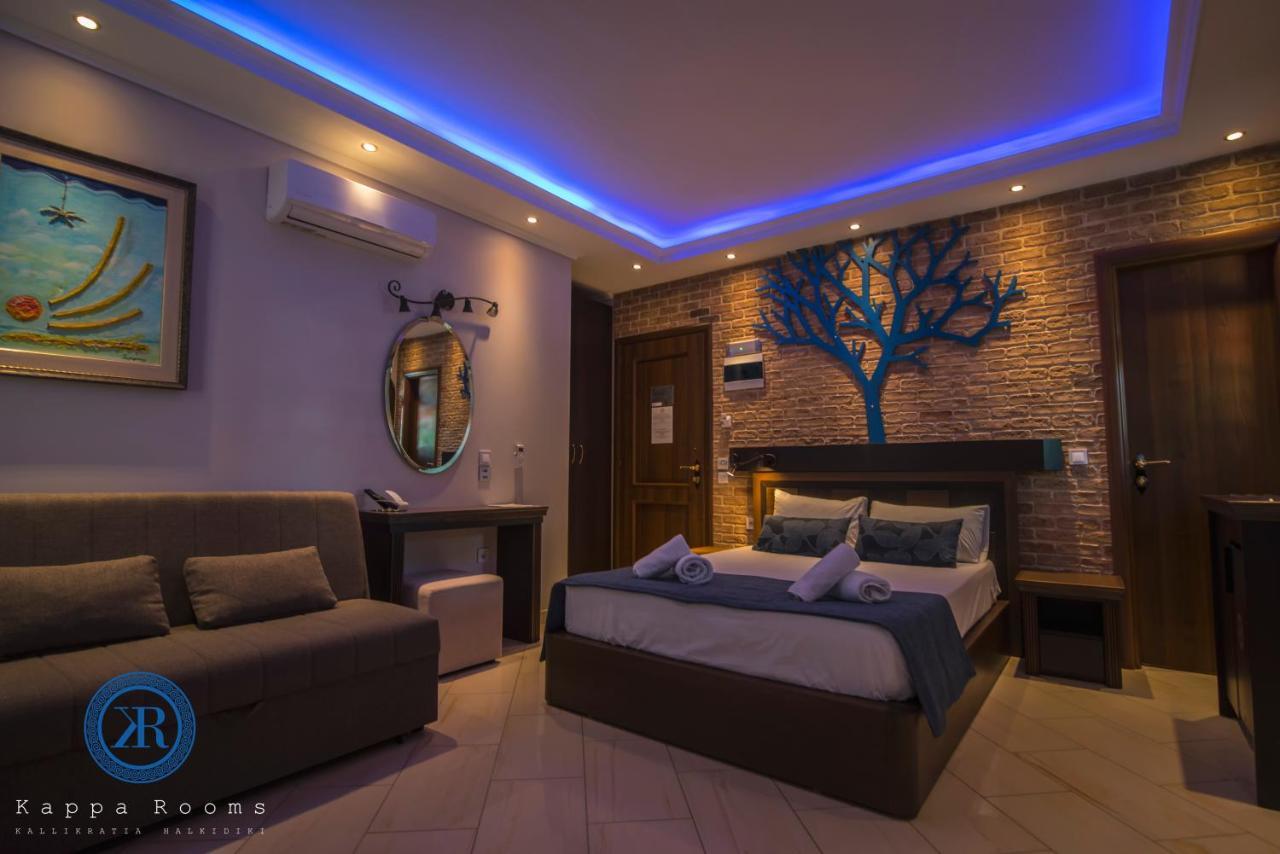 Kappa Rooms Boutique Hotel Nea Kallikrateia ภายนอก รูปภาพ