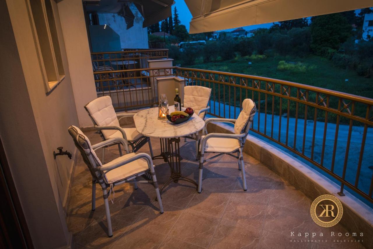 Kappa Rooms Boutique Hotel Nea Kallikrateia ภายนอก รูปภาพ