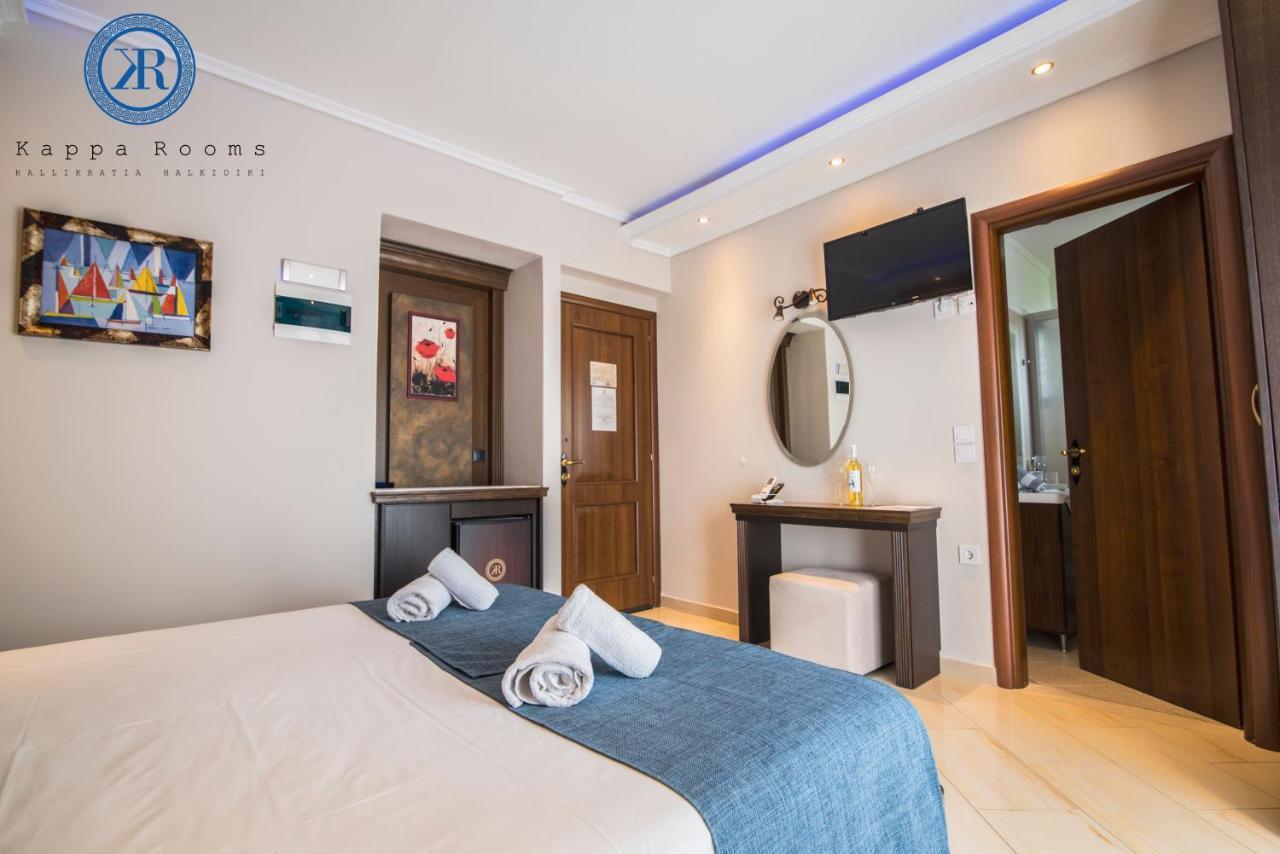Kappa Rooms Boutique Hotel Nea Kallikrateia ภายนอก รูปภาพ