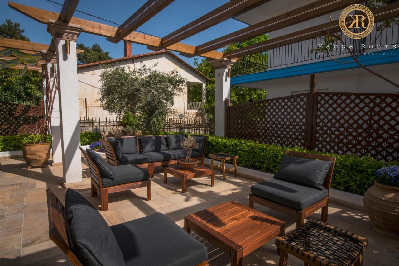 Kappa Rooms Boutique Hotel Nea Kallikrateia ภายนอก รูปภาพ