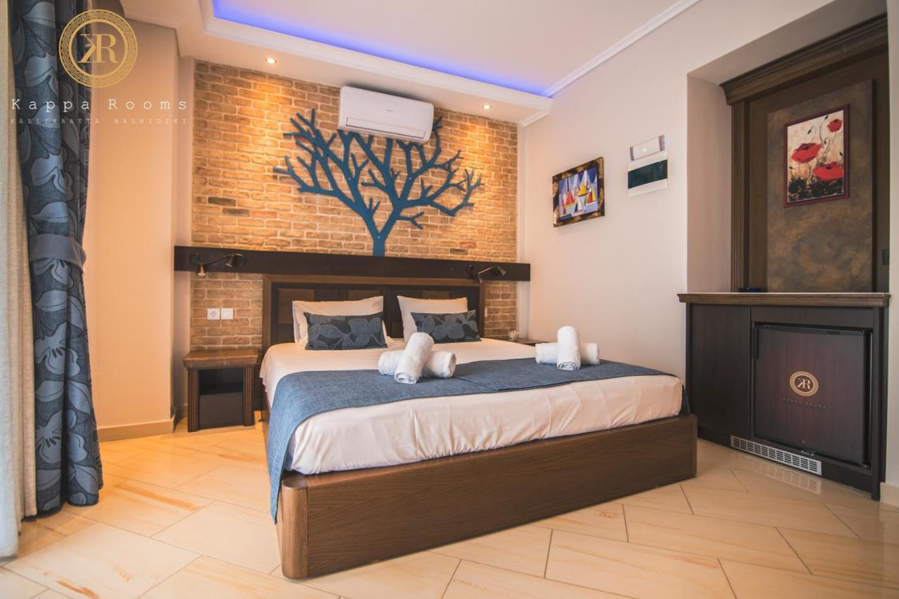 Kappa Rooms Boutique Hotel Nea Kallikrateia ภายนอก รูปภาพ