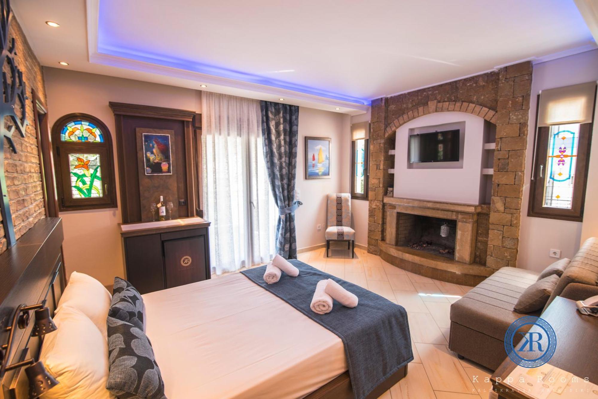 Kappa Rooms Boutique Hotel Nea Kallikrateia ภายนอก รูปภาพ