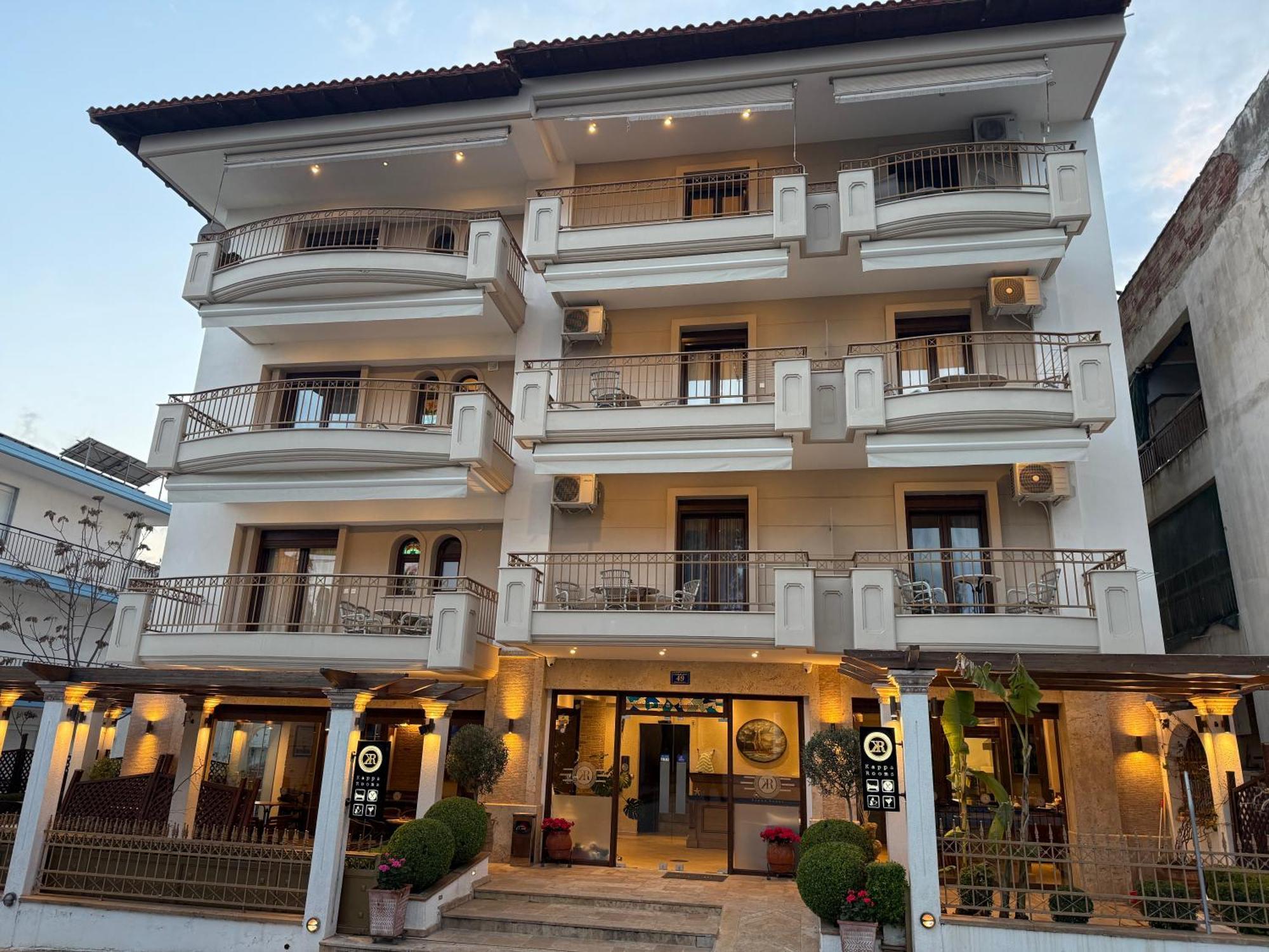 Kappa Rooms Boutique Hotel Nea Kallikrateia ภายนอก รูปภาพ